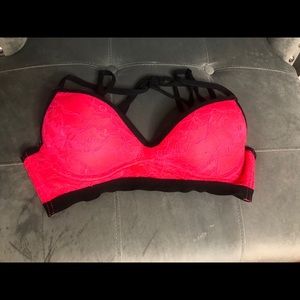Red bra